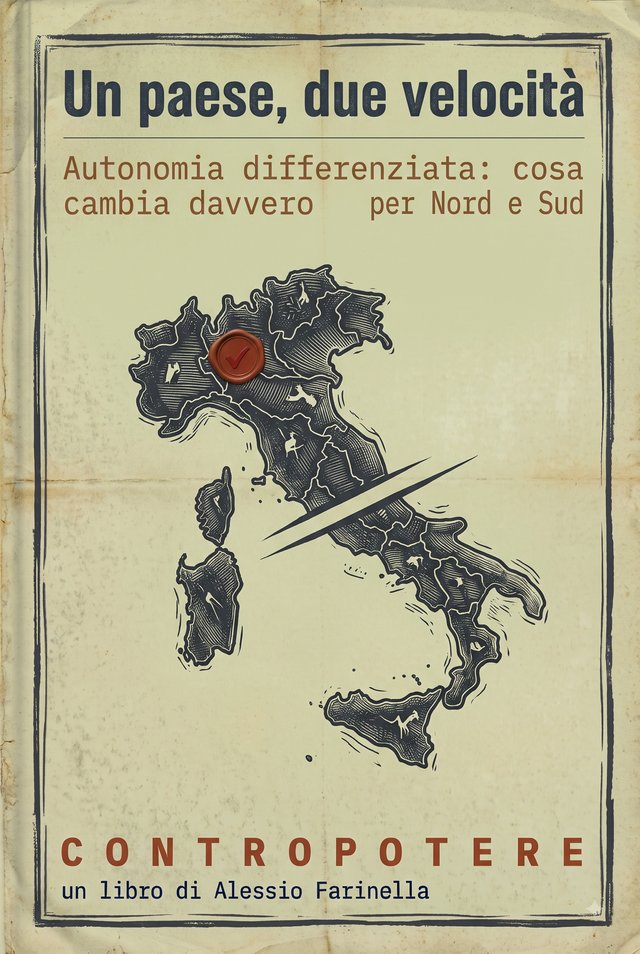 Copertina — Un paese, due velocità