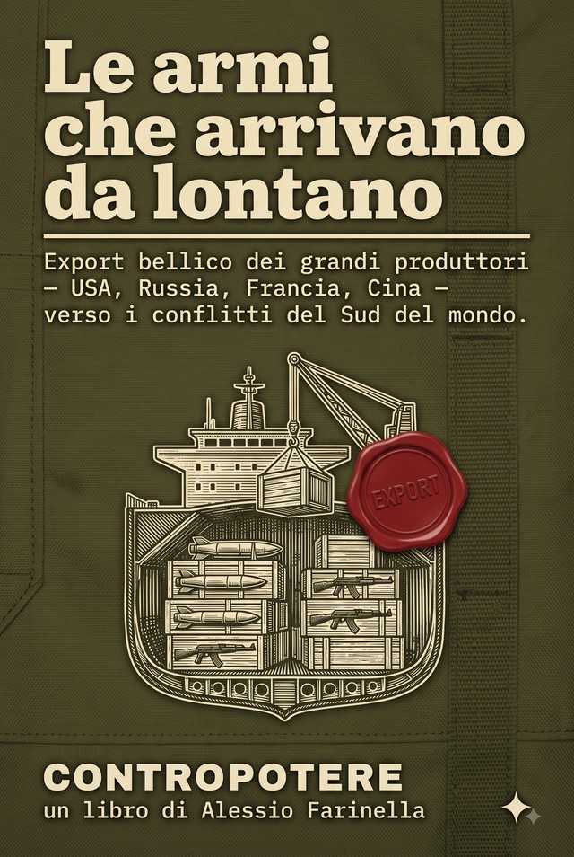 Copertina — Le armi che arrivano da lontano