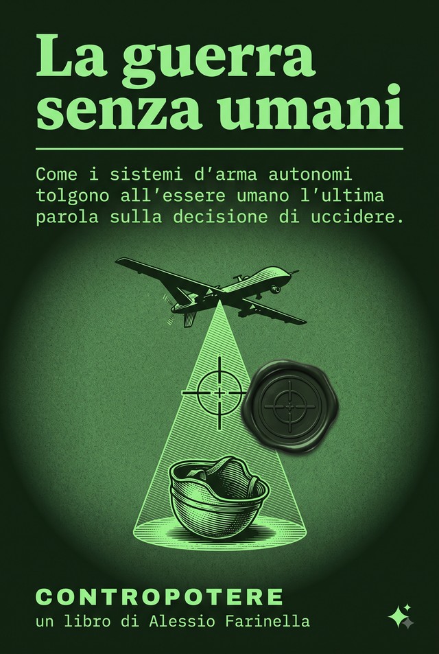 Copertina — La guerra senza umani