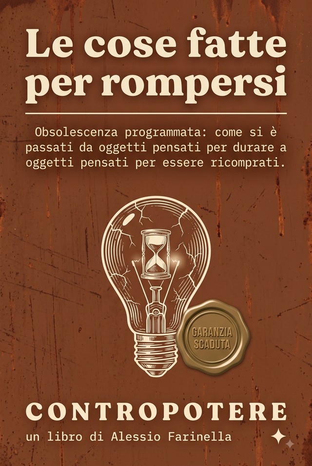 Copertina — Le cose fatte per rompersi
