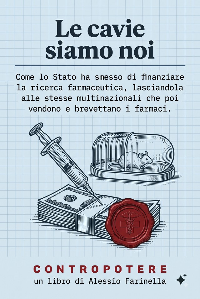Copertina — Le cavie siamo noi