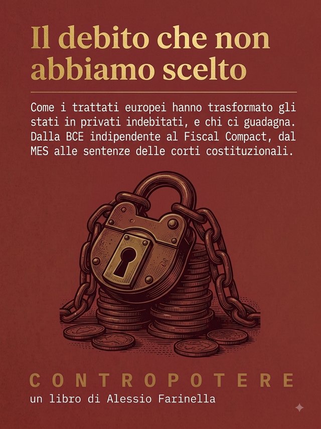 Copertina — Il debito che non abbiamo scelto